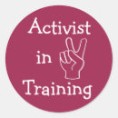 Zoek naar activisten stickers Vrede