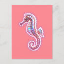 Zoek naar seahorse briefkaarten Roze