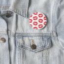 Zoek naar rode lippen buttons Voor haar