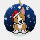 Zoek naar cardigan welsh corgi ornamenten Kerst