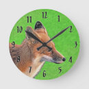 Zoek naar red fox klokken Rood