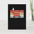 Zoek naar vos jacht kaarten Vossen