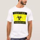 Zoek naar biohazard symbool tshirts Waarschuwing