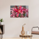 Zoek naar botanische druk posters Roze
