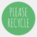 Zoek naar hergebruik stickers Verspillen