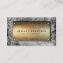 Zoek naar plaque visitekaartjes Goud