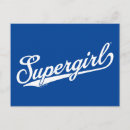 Zoek naar superhero briefkaarten Supergirl