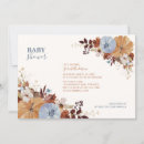 Zoek naar brunch babyshower uitnodigingen Blauw