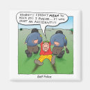 Zoek naar politie humor magneten Cartoon
