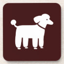 Zoek naar speelgoed honden onderzetters Poedel