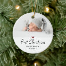 Zoek naar baby eerste kerstmis Foto