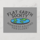 Zoek naar flat earth briefkaarten Ironie