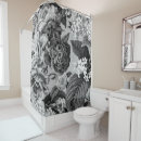 Zoek naar roze witte grijs douchegordijnen Bloemen