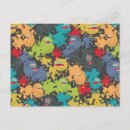 Zoek naar grappige monsters briefkaarten Schattig monster