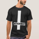 Zoek naar omgekeerd kruis tshirts Antichrist