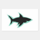 Zoek naar grote witte haai stickers Roofdier
