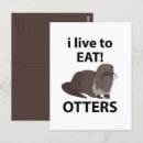 Zoek naar eten briefkaarten Typografie