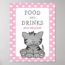 Zoek naar eten posters Baby shower