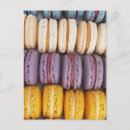Zoek naar macarons briefkaarten Foto