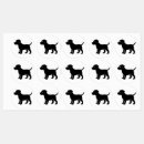 Zoek naar zwarte labrador retriever hond stickers Silhouet