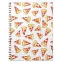 Zoek naar plak notitieboeken pizza