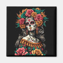 Zoek naar mexicaanse schedel magneten Catrina