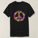 Zoek naar vredes teken tshirts Hippie