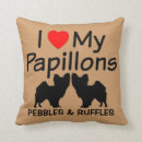 Zoek naar papillon kussens Silhouet