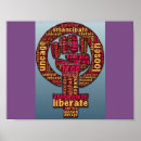 Zoek naar solidariteit posters Voor haar