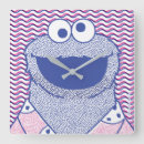 Zoek naar monsters klokken Blauw