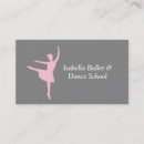 Zoek naar moderne dans visitekaartjes Ballet