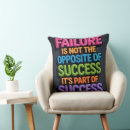 Zoek naar motivatie kussens Succes