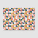 Zoek naar geometric pattern tissue papier Retro