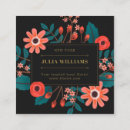 Zoek naar bloemen lijst visitekaartjes Voor iedereen