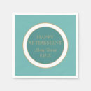 Zoek naar medewerker servetten Pensionering