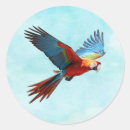 Zoek naar vogels tijdens de vlucht stickers Dier