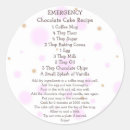 Zoek naar recept stickers Chocolade