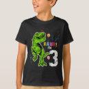 Zoek naar derde verjaardag jongens tshirts Dinosaurus