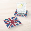Zoek naar union jack onderzetters Rood wit blauw
