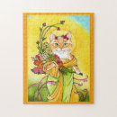 Zoek naar mucha puzzels Bloemen