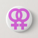 Zoek naar lesbisch symbool buttons Lgbtq