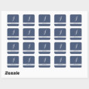 Zoek naar monogram vierkante stickers Elk persoon