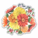Zoek naar gerbera stickers Bloem