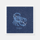 Zoek naar schorpioen servetten Zodiumteken