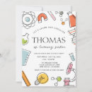 Zoek naar mad science uitnodigingen Verjaardagsuitnodiging