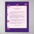 Zoek naar oprechtheid posters Voor haar