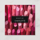 Zoek naar lippenstift visitekaartjes Make upkunstenaar