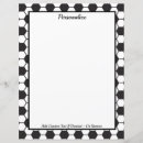 Zoek naar sjabloon briefpapier Zwart wit