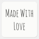 Zoek naar liefde stickers Zwart wit