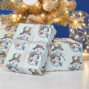 Zoek naar snowman cadeaupapier Modern